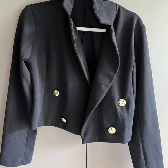 Cropped blazer - Picture 2 of 6